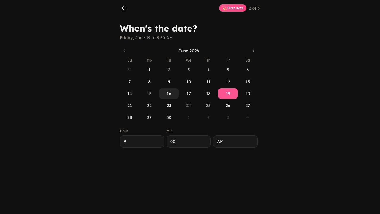 Date Planner — image 3